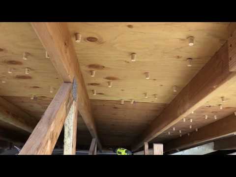 TechTalk: Using Corks to Cover Roof Nails in Attic to Protect Your Head!