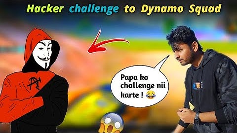 A HACKER challenged to DYNAMO GAMING and then what happened 🤔😱 || BGMI || Devine 2.O