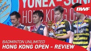 Badminton unlimited 2018 | yonex-sunrise hong kong open - review bwf