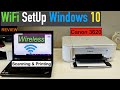 Canon Pixma MG3620 WiFi SetUp Windows 10, Scanning & Printing Review.