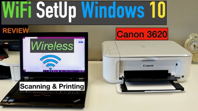 Canon PIXMA MG3650S Series – Connecting the printer to a Windows PC 