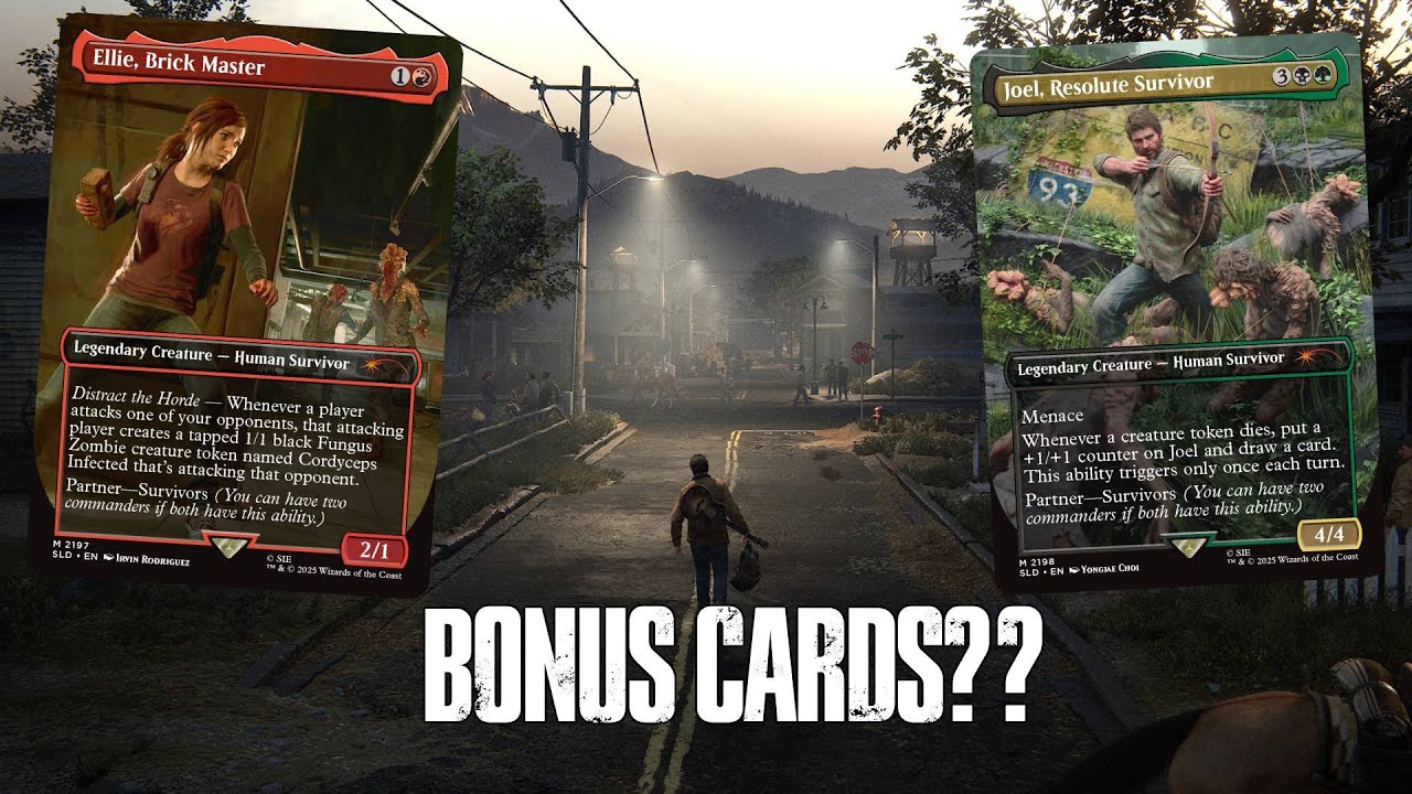 Opening The Last of Us Magic the Gathering Cards (Secret Lair)