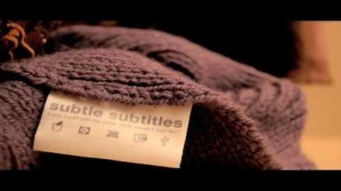 Subtle Subtitles : Fashionable technology helps Dysarthric Speech