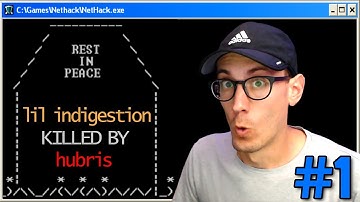 This game is 5 years older than me --  NETHACK (Blind Let