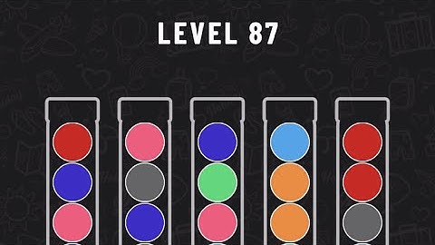 Ball Sort Puzzle Level 87 #ballsortpuzzle #ballsortpuzzlegameplay #puzzlegame #mobilegames