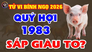 Tử Vi 2026: Chi Tiết Tuổi Quý Hợi 1983 Nam Nữ Mạng Trong Năm Bính Ngọ | Hà Nhung Tử Vi