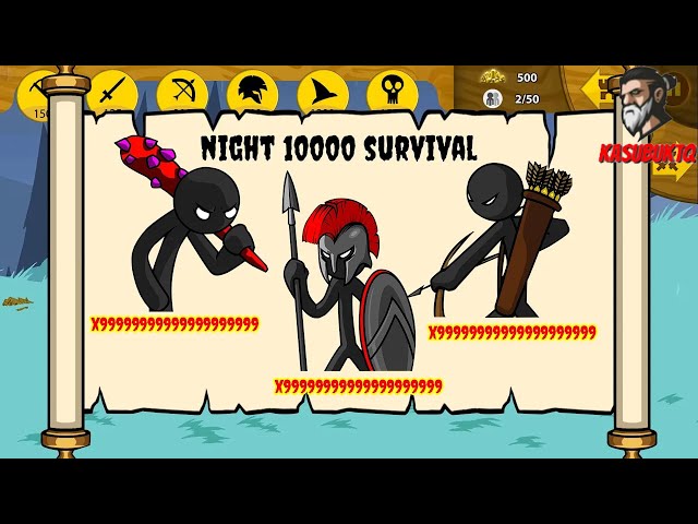 x999999999 SUPREME ZOMBIE SURVIVAL IN NIGHT 10000 | STICK WAR LEGACY - KASUBUKTQ class=