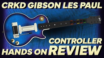 Almost PERFECT – CRKD Gibson Les Paul Pro Edition Guitar Controller review