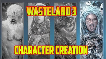 Wasteland 3 Supreme jerk character creation