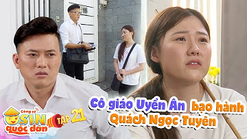 Công ty osin quốc dân|Tập 21: Uyển Ân làm gia sư cho Quách Ngọc Tuyên vừa lười lại vừa học dốt