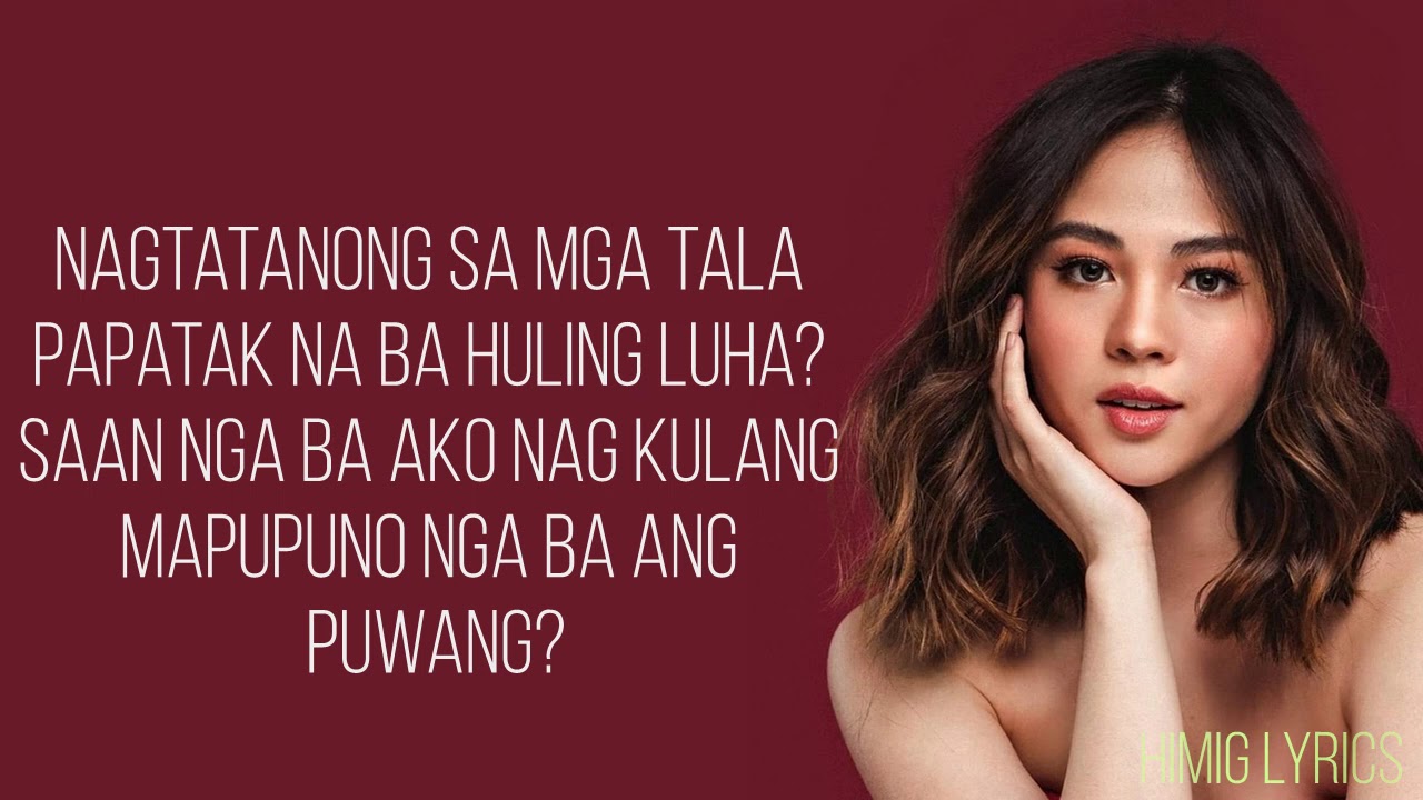 Janella Salvador   Nung Tayo Pa  Himig Handog 2019 Lyrics