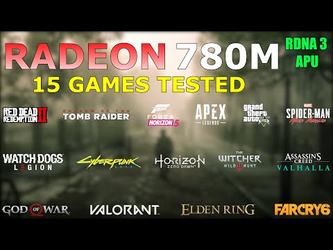 Radeon 780M (RDNA 3) - Test in 15 Games in 2023 - is it good?