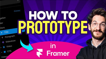 How to PROTOTYPE in Framer (Step by Step) 2025