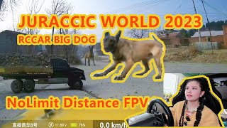 JURACCIC WORLD 2023 .No Distance Limit Rc Car FPV Driving. Remote Control car,