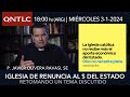 La IGLESIA 🇦🇷 RENUNCIA al $$$ del Estado