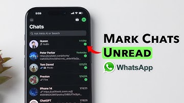 How to Mark WhatsApp Chats As Unread On iPhone?