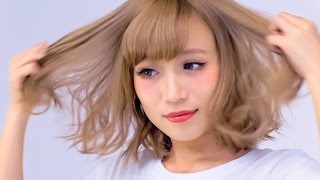 2 Japanese Neo-Gyaru HAIRSTYLES How-to Tutorial by kawaii model | Arisa Kamata's Gyaru Hairstyle