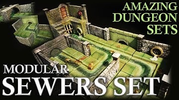 Modular Sewers | Amazing Dungeon Sets #01