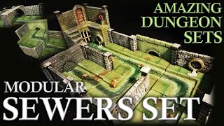 Celebrity Modular Sewers | Amazing Dungeon Sets #01 Net Worth