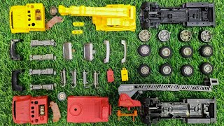 Mencari & Merakit Mainan Mobil Pemadam Kebakaran Dan Truk Crane Rusak