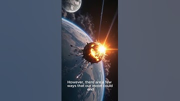 What if our moon explodes?  #explorephysics #astronomy #universe #cosmology #facts