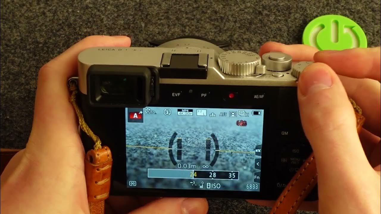 Leica D Lux 7 How To Adjust Ev Settings YouTube