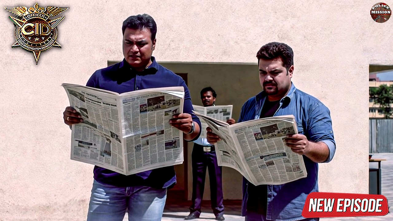दया और पंकज अख़बार पढ़ते पढ़ते रख रहे दुश्मन पर नज़र | CID | TV Serial | New Episode #hd #movie  #funny