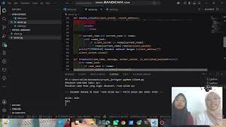 UAS pemrograman jaringan | aplikasi chat kelompok berbasis ruang (room-basedchat) dengan enkripsi