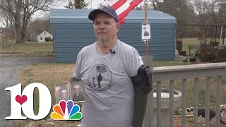 East Tennessee veteran walks to honor fallen heroes