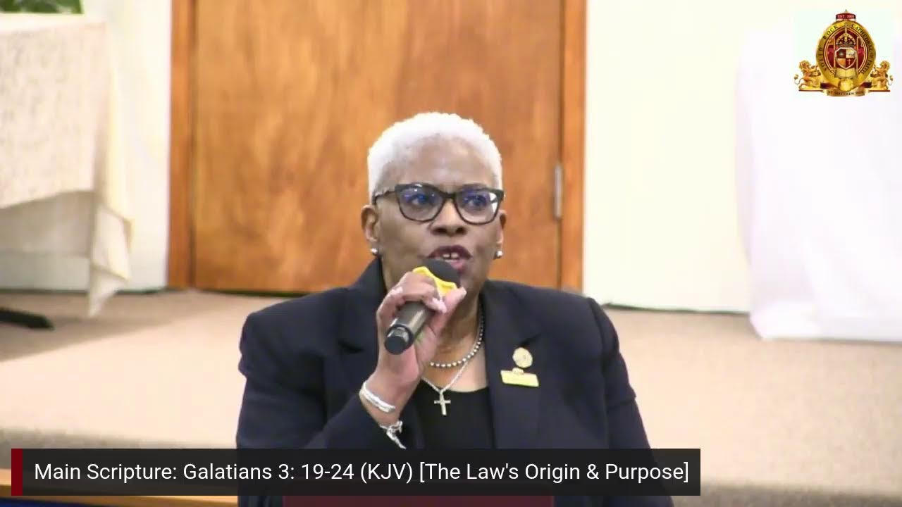 Minister Washington Presents " Love: The Greatest Commandment of the Law" St. Matthew 
