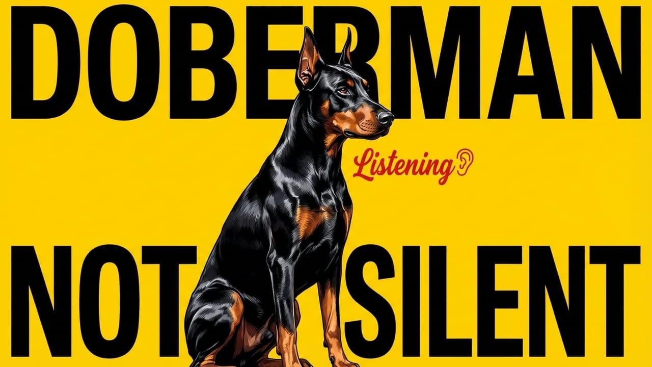 The Secret Language Dobermans Use With Their Owners