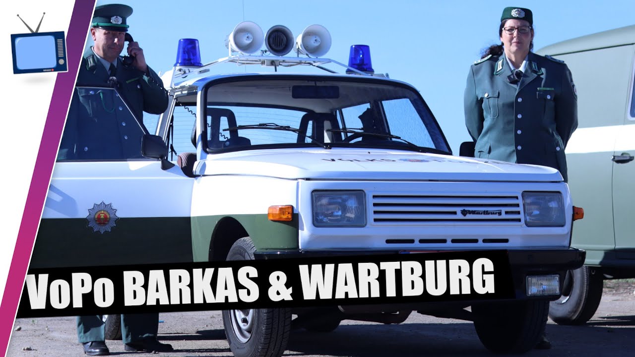 Barkas B1000 & Wartburg 353W von der Volkspolizei der DDR. Vorgestellt und mitgefahren im Interview.