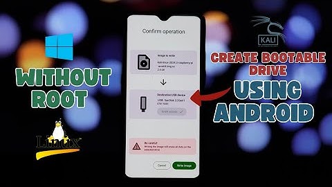 How to Create Bootable USB Drives using Android with an EtchDroid (Without Root)