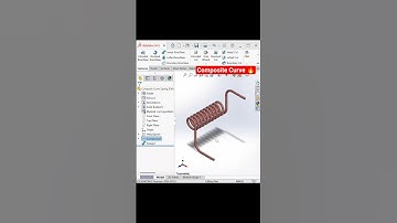 SolidWorks Tips And Tricks | SolidWorks Composite Curve #trending #tutorial