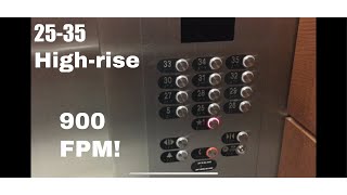 NEWLY MODDED! Otis Traction High-Rise Elevators - Regions Tower - Indianapolis, IN