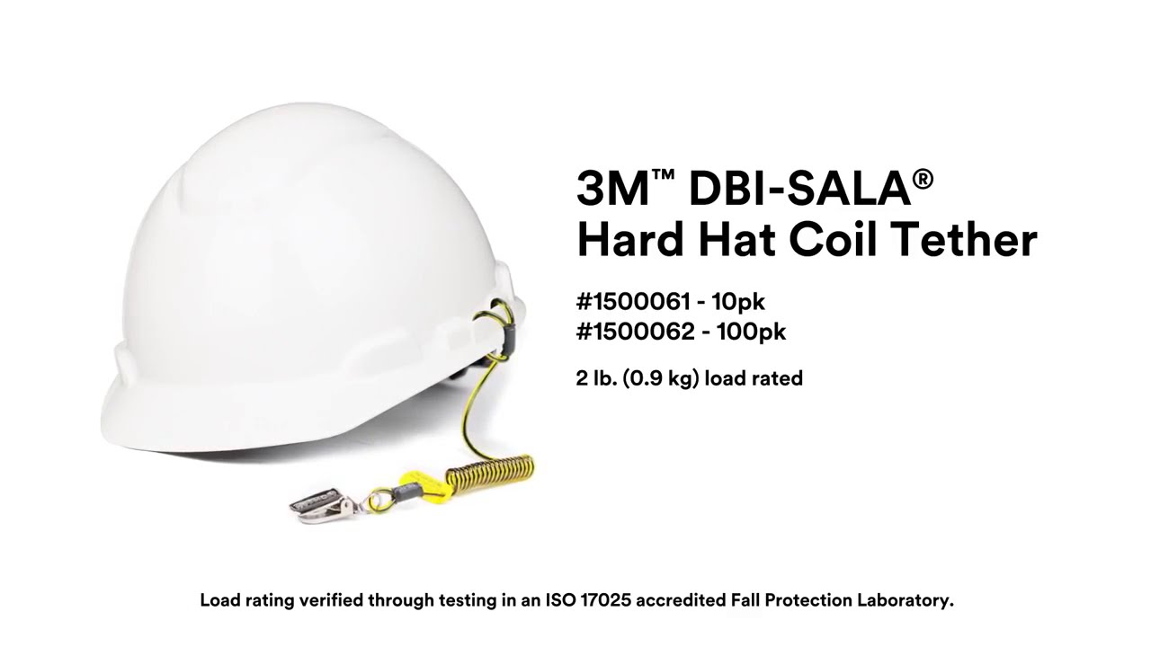 3M ™ DBI SALA ™ Hard Hat Coil Tether