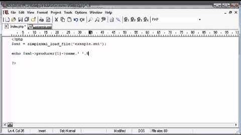 Beginner PHP Tutorial 105 Reading a Simple XML File Part 1