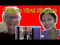 Filipino singers that went viral on You Tube | English and Filipina REACTION