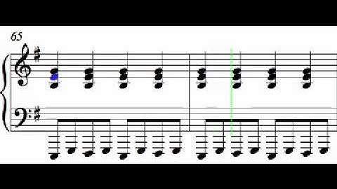 Theme of Final Fantasy VII - Music Theory - Ostinato example