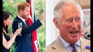 Prince Harry cracks HILAROUS Prince Charles joke during Ireland visit with Meghan Markle