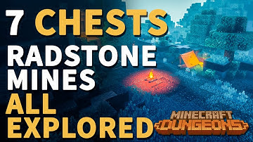 All Radstone Mines Chests Minecraft Dungeons