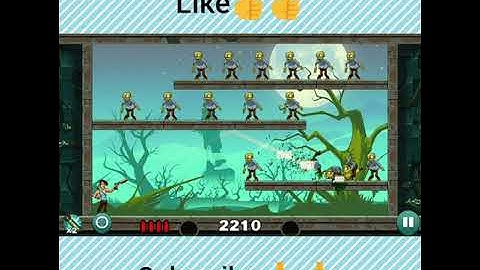 Stupid Zombie Stage1 level11 with 3star 🌟 🌟 🌟