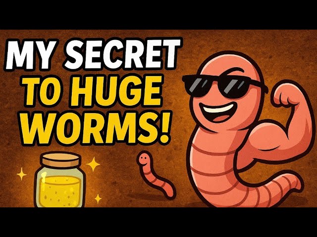 My Secret Ingredient for growing HUGE Worms