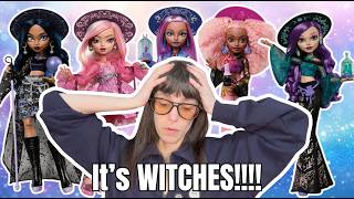 Im CRYING! A whole line of WITCH DOLLS!!! The NEW Moonspell Magic Dolls!