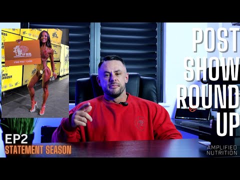 AND YOUR NEW IFBB PRO — Statement Season