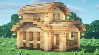 Download Lagu Minecraft: How To Build a Birch Wood Survival House Base MP3