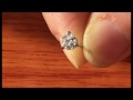 Blue Nile Diamond Earing (1 Side)