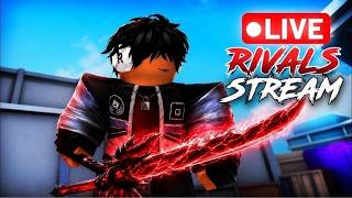 🔴 Live | Roblox Rivals Stream | 1v1ing Viewers | Afternoon Stream [4.3k subscribers]