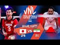 JPN vs. IRI - Highlights Week 1 | Men's VNL 2021