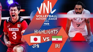 JPN vs. IRI - Highlights Week 1 | Men's VNL 2021